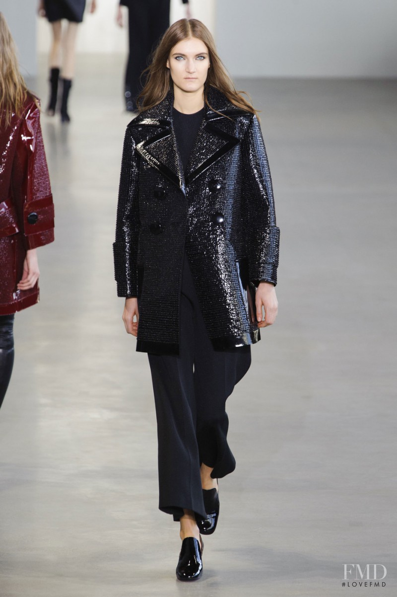 Hanna Hansen featured in  the Calvin Klein 205W39NYC fashion show for Autumn/Winter 2015