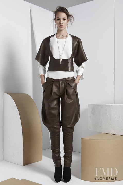 Pauline Hoarau featured in  the Maiyet fashion show for Pre-Fall 2013