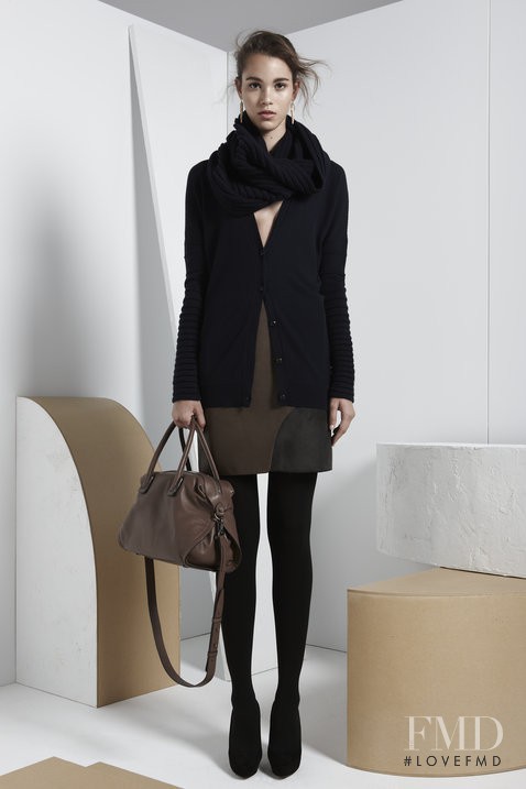 Pauline Hoarau featured in  the Maiyet fashion show for Pre-Fall 2013