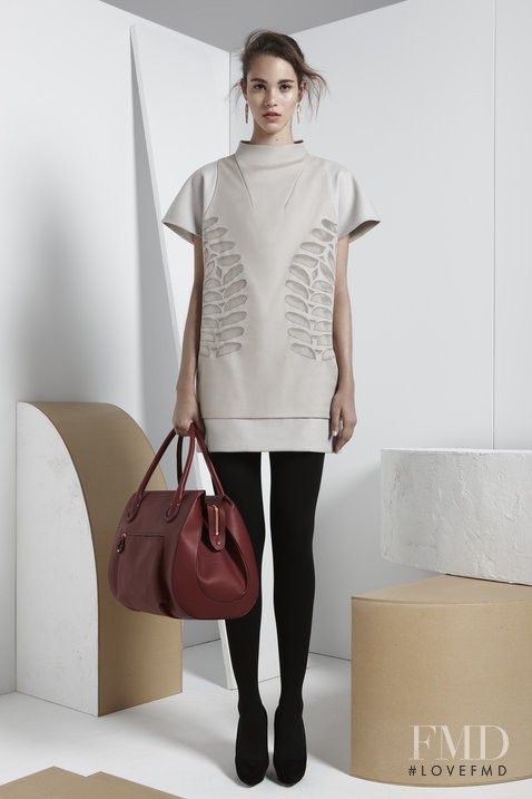 Pauline Hoarau featured in  the Maiyet fashion show for Pre-Fall 2013