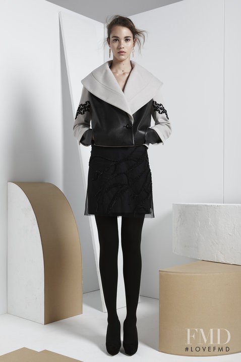 Pauline Hoarau featured in  the Maiyet fashion show for Pre-Fall 2013