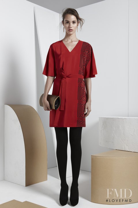 Pauline Hoarau featured in  the Maiyet fashion show for Pre-Fall 2013