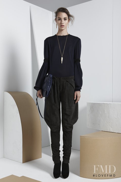 Pauline Hoarau featured in  the Maiyet fashion show for Pre-Fall 2013