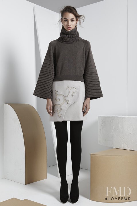 Pauline Hoarau featured in  the Maiyet fashion show for Pre-Fall 2013