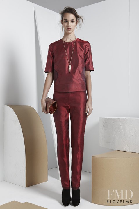 Pauline Hoarau featured in  the Maiyet fashion show for Pre-Fall 2013