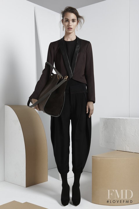 Pauline Hoarau featured in  the Maiyet fashion show for Pre-Fall 2013