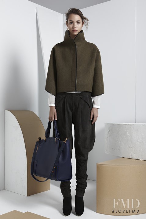 Pauline Hoarau featured in  the Maiyet fashion show for Pre-Fall 2013