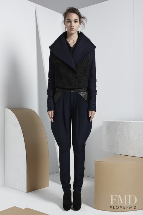 Pauline Hoarau featured in  the Maiyet fashion show for Pre-Fall 2013