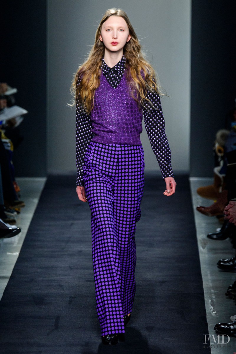 Cierra Skye featured in  the Bottega Veneta fashion show for Autumn/Winter 2015
