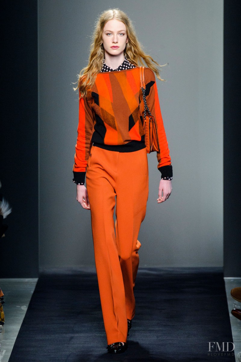 Naemi Schink featured in  the Bottega Veneta fashion show for Autumn/Winter 2015