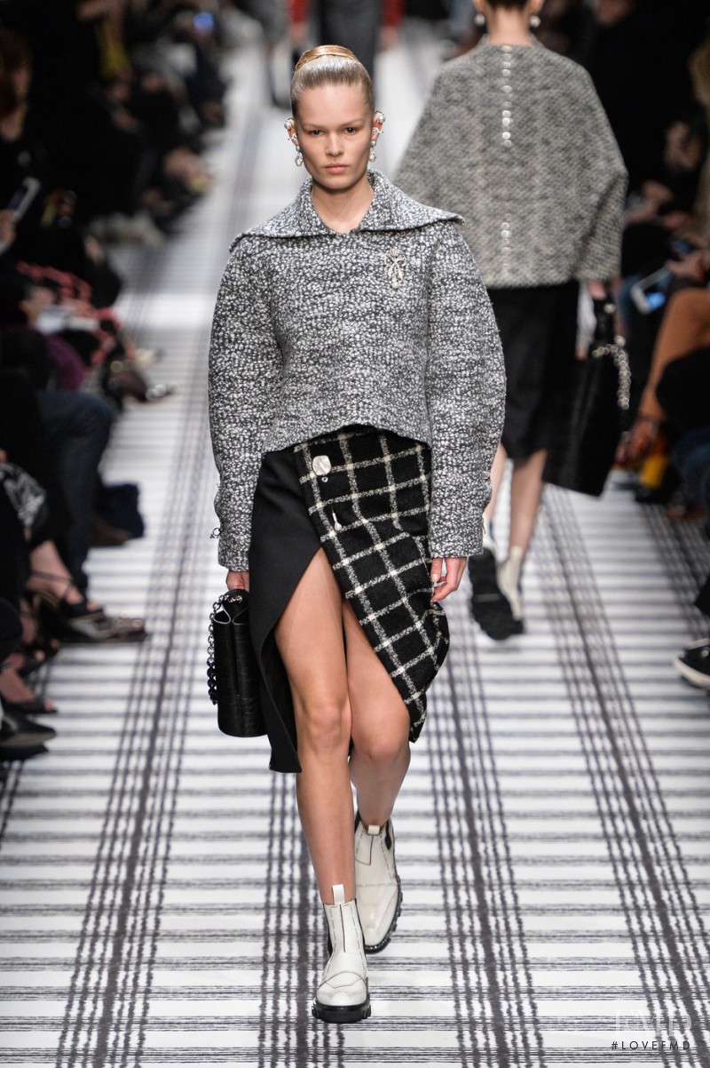 Anna Ewers featured in  the Balenciaga fashion show for Autumn/Winter 2015