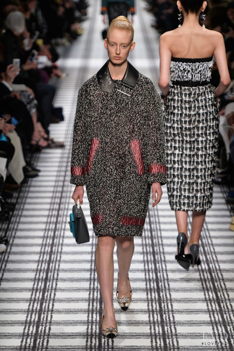 Laura Hagested featured in  the Balenciaga fashion show for Autumn/Winter 2015