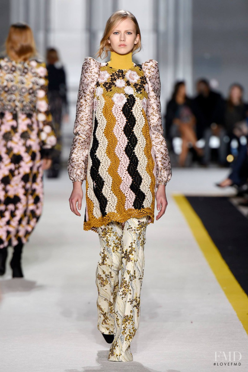 Paula Galecka featured in  the Giambattista Valli fashion show for Autumn/Winter 2015