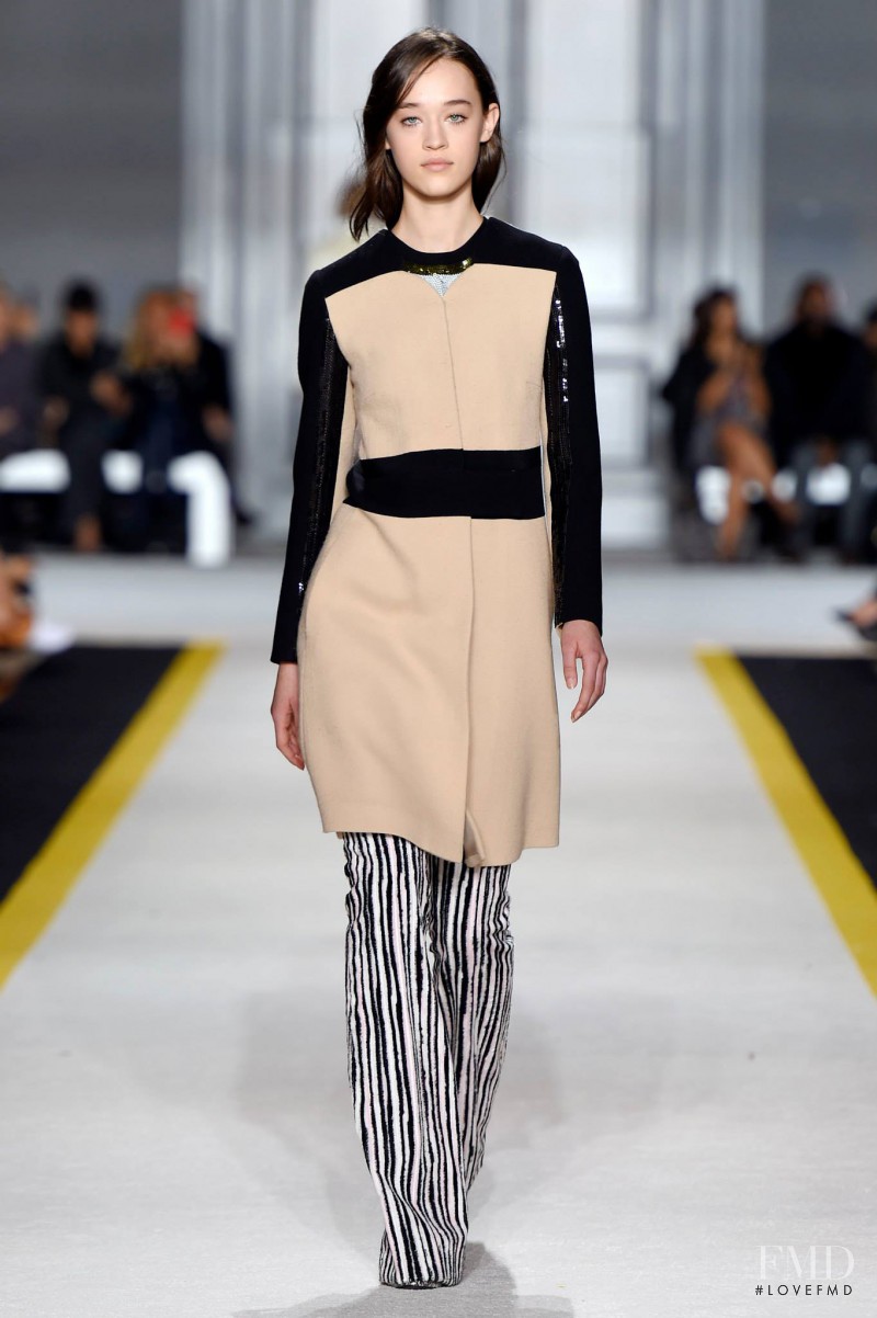 Elizabeth Davison featured in  the Giambattista Valli fashion show for Autumn/Winter 2015