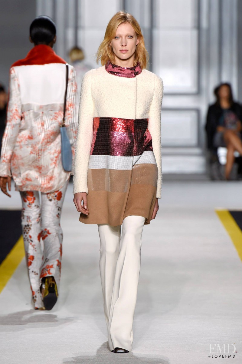 Annely Bouma featured in  the Giambattista Valli fashion show for Autumn/Winter 2015