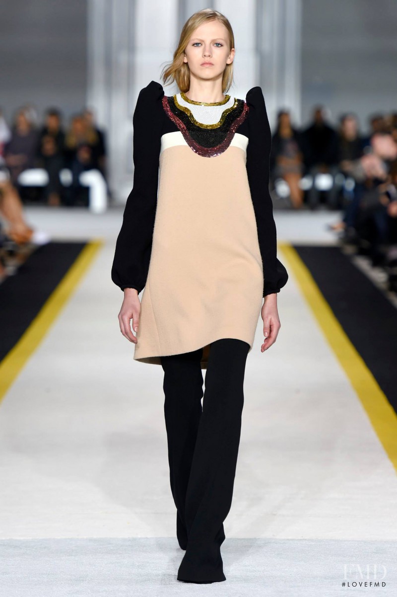 Paula Galecka featured in  the Giambattista Valli fashion show for Autumn/Winter 2015