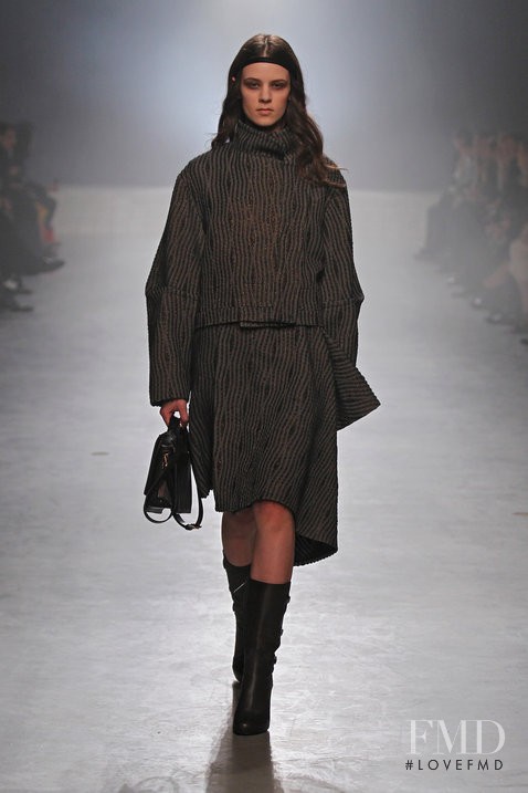 Kayley Chabot featured in  the Maiyet fashion show for Autumn/Winter 2013