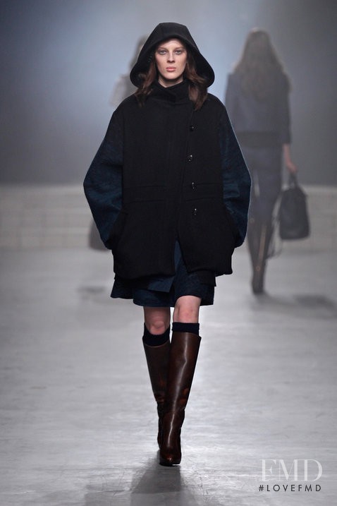 Giedre Kiaulenaite featured in  the Maiyet fashion show for Autumn/Winter 2013