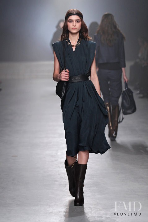 Marcele dal Cortivo featured in  the Maiyet fashion show for Autumn/Winter 2013