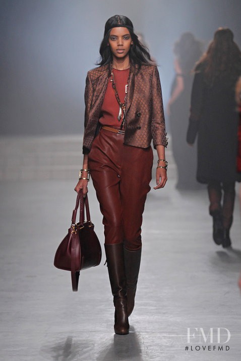 Grace Mahary featured in  the Maiyet fashion show for Autumn/Winter 2013