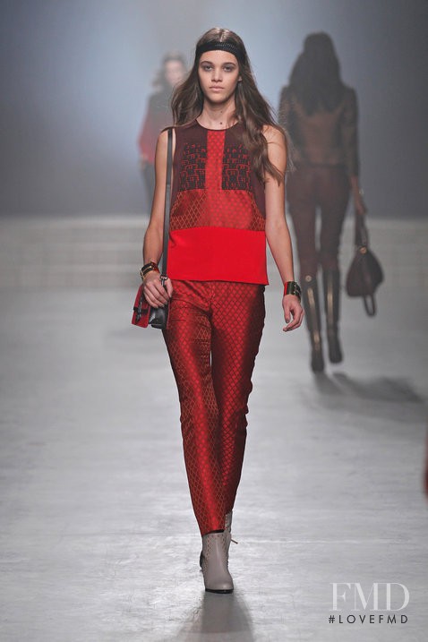 Pauline Hoarau featured in  the Maiyet fashion show for Autumn/Winter 2013