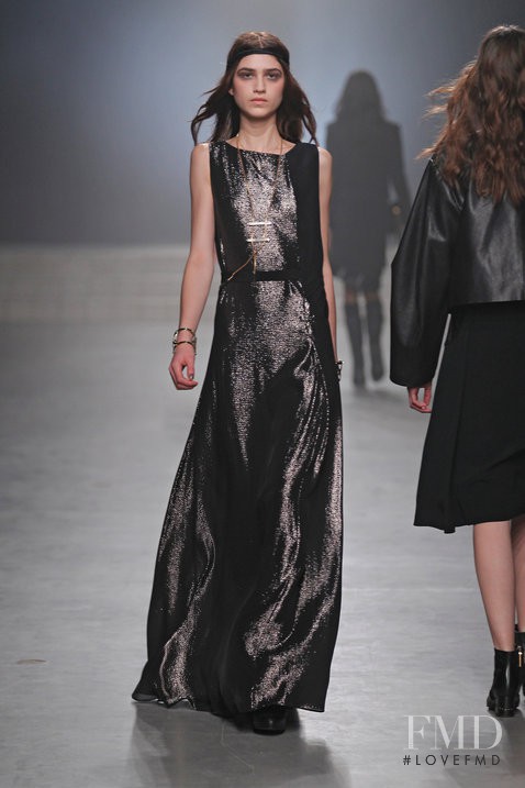 Marcele dal Cortivo featured in  the Maiyet fashion show for Autumn/Winter 2013