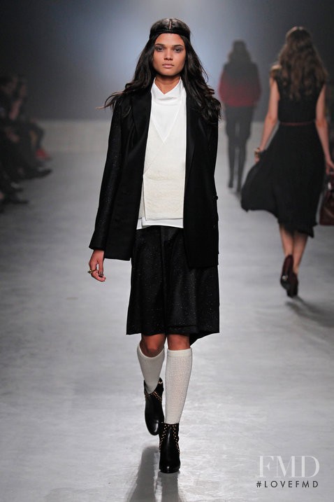 Daniela Braga featured in  the Maiyet fashion show for Autumn/Winter 2013