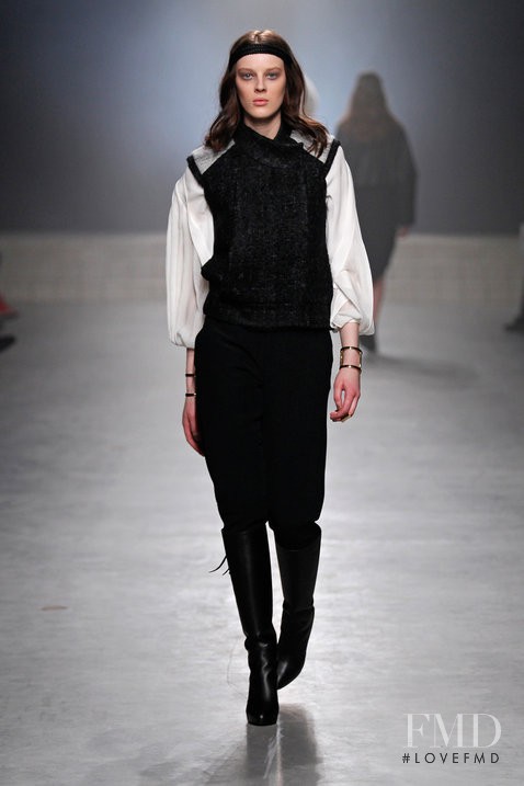 Giedre Kiaulenaite featured in  the Maiyet fashion show for Autumn/Winter 2013