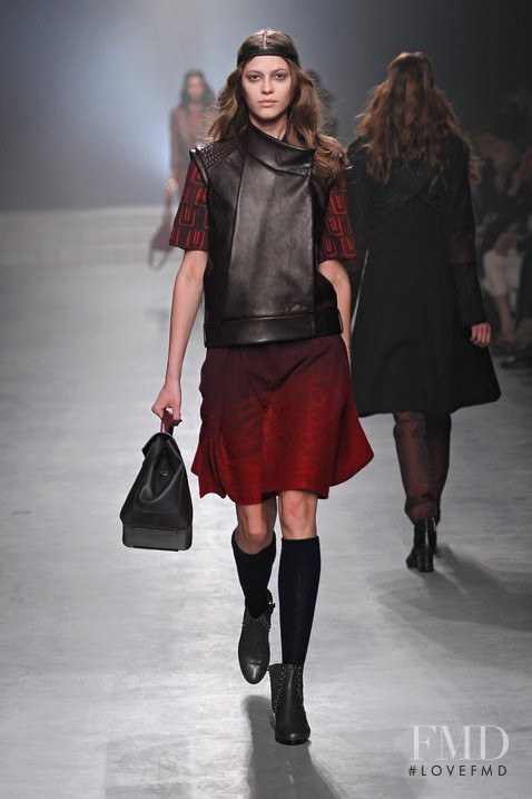 Yulia Kharlapanova featured in  the Maiyet fashion show for Autumn/Winter 2013