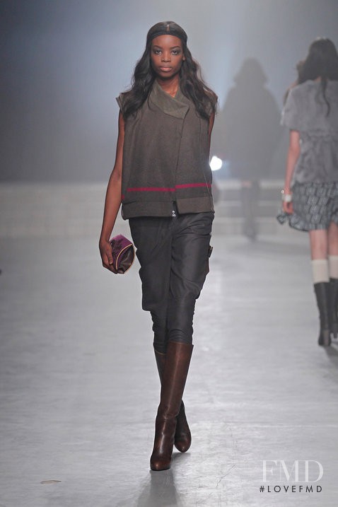 Maria Borges featured in  the Maiyet fashion show for Autumn/Winter 2013