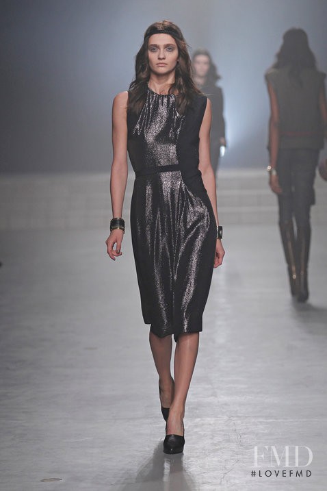Ella Kandyba featured in  the Maiyet fashion show for Autumn/Winter 2013