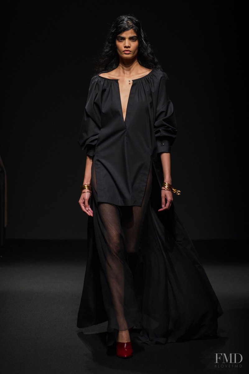 Bhumika Arora featured in  the Esteban Cortazar fashion show for Autumn/Winter 2015
