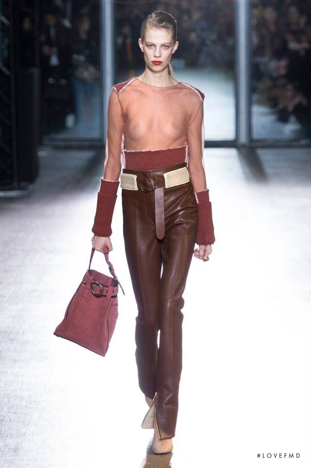 Lexi Boling featured in  the Acne Studios fashion show for Autumn/Winter 2015