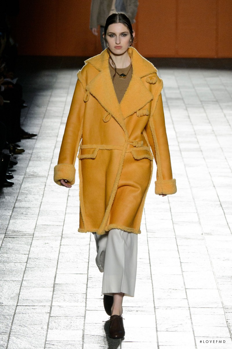 Zoe Huxford featured in  the Paul Smith fashion show for Autumn/Winter 2015