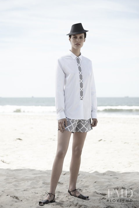 Alana Bunte featured in  the Maiyet advertisement for Resort 2014