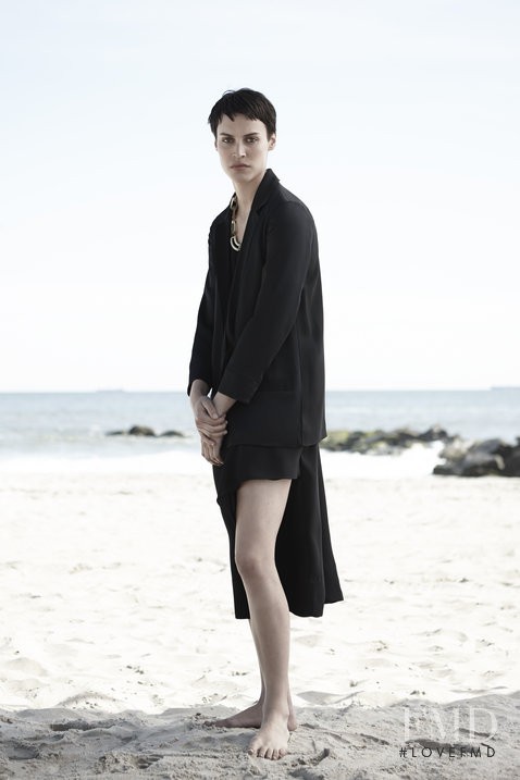 Alana Bunte featured in  the Maiyet advertisement for Resort 2014