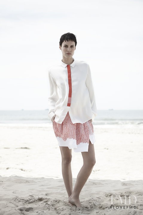 Alana Bunte featured in  the Maiyet advertisement for Resort 2014