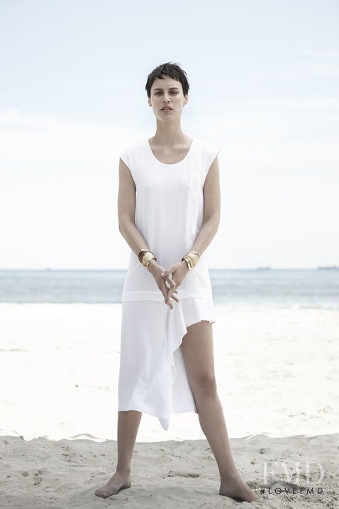 Alana Bunte featured in  the Maiyet advertisement for Resort 2014