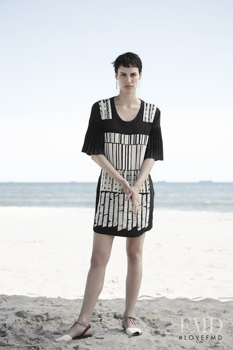 Alana Bunte featured in  the Maiyet advertisement for Resort 2014