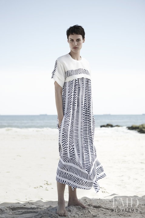 Alana Bunte featured in  the Maiyet advertisement for Resort 2014