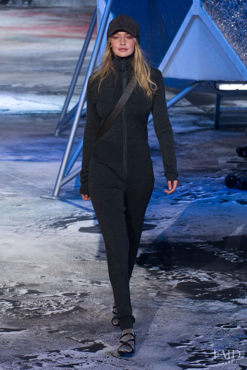 Gigi Hadid featured in  the H&M fashion show for Autumn/Winter 2015