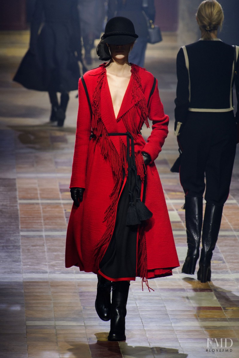 Lexi Boling featured in  the Lanvin fashion show for Autumn/Winter 2015