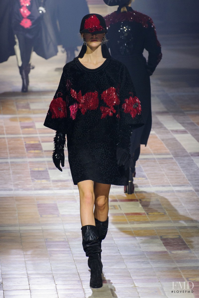 Hedvig Palm featured in  the Lanvin fashion show for Autumn/Winter 2015