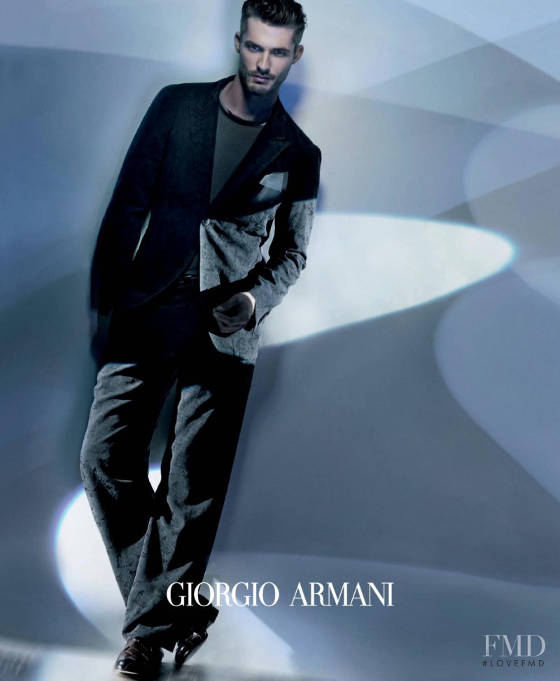 Ben Hill featured in  the Giorgio Armani advertisement for Spring/Summer 2011