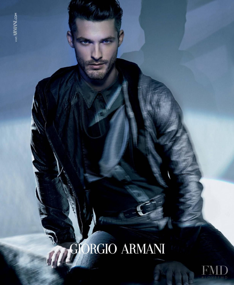 Ben Hill featured in  the Giorgio Armani advertisement for Spring/Summer 2011