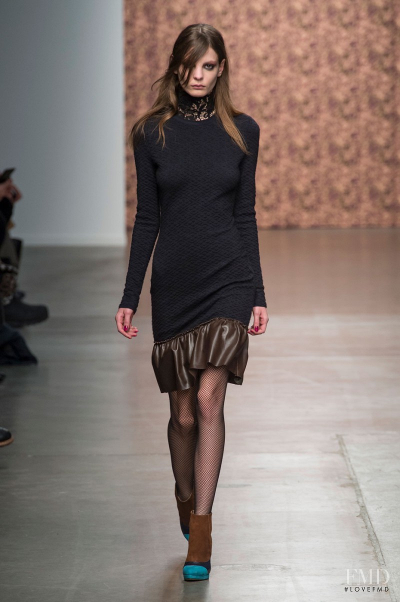Audrey Nurit featured in  the Sophie Theallet fashion show for Autumn/Winter 2015