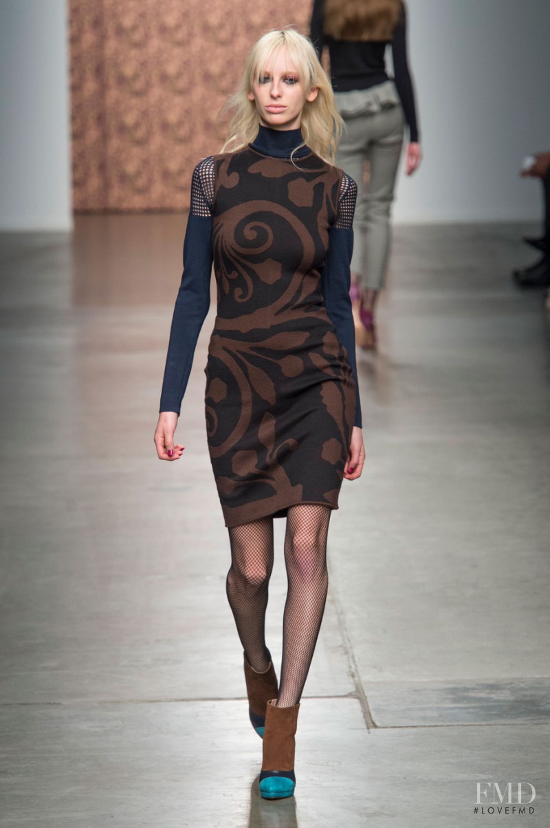 Lili Sumner featured in  the Sophie Theallet fashion show for Autumn/Winter 2015