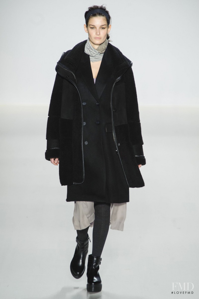 Ophélie Guillermand featured in  the Richard Chai fashion show for Autumn/Winter 2015