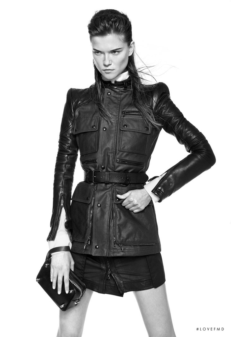 Kasia Struss featured in  the Diesel Black Gold advertisement for Autumn/Winter 2013