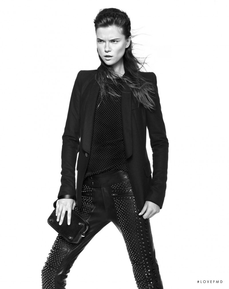 Kasia Struss featured in  the Diesel Black Gold advertisement for Autumn/Winter 2013